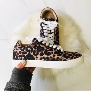STEVE MADDEN Cheetah Print Sneakers